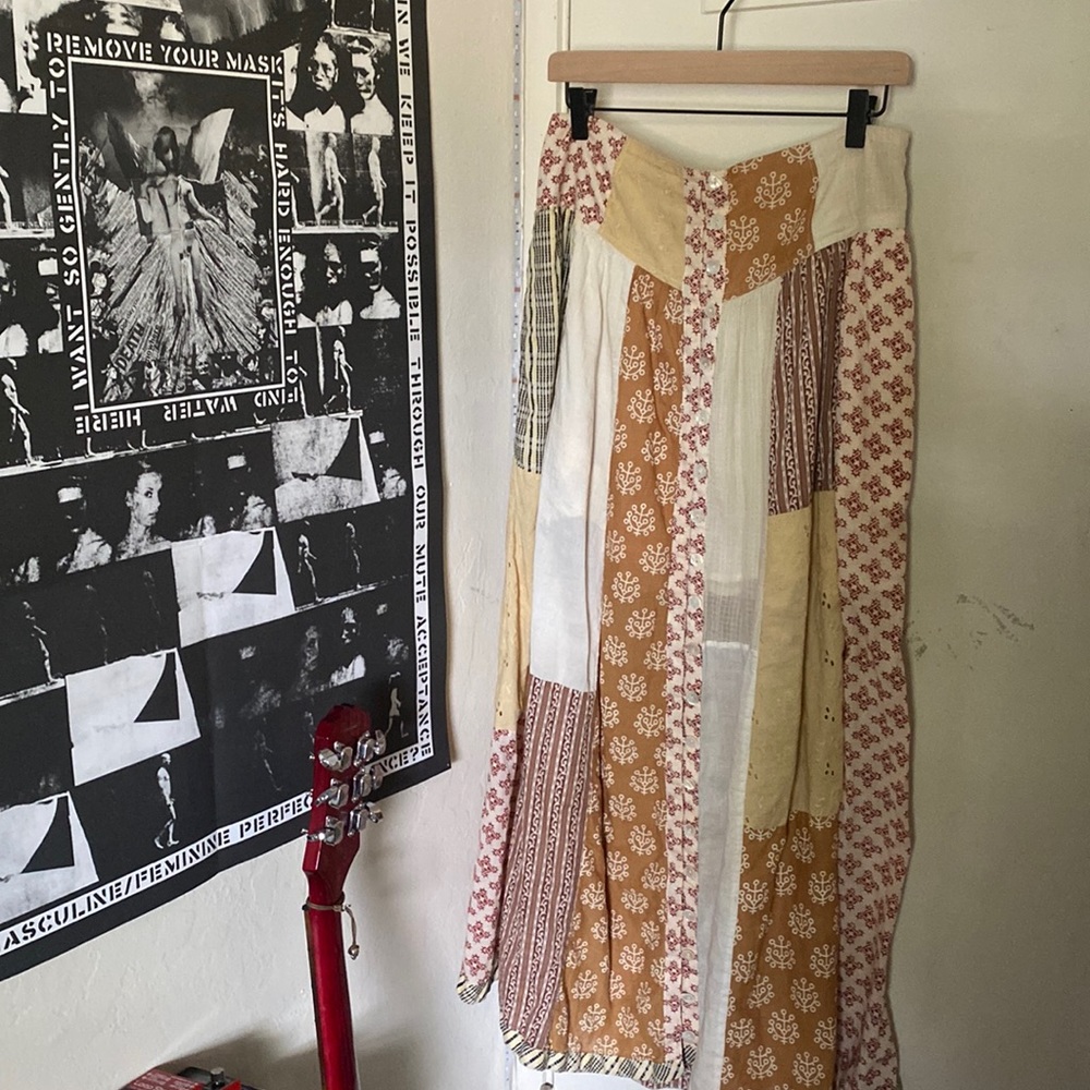 Vintage Patchwork Skirt